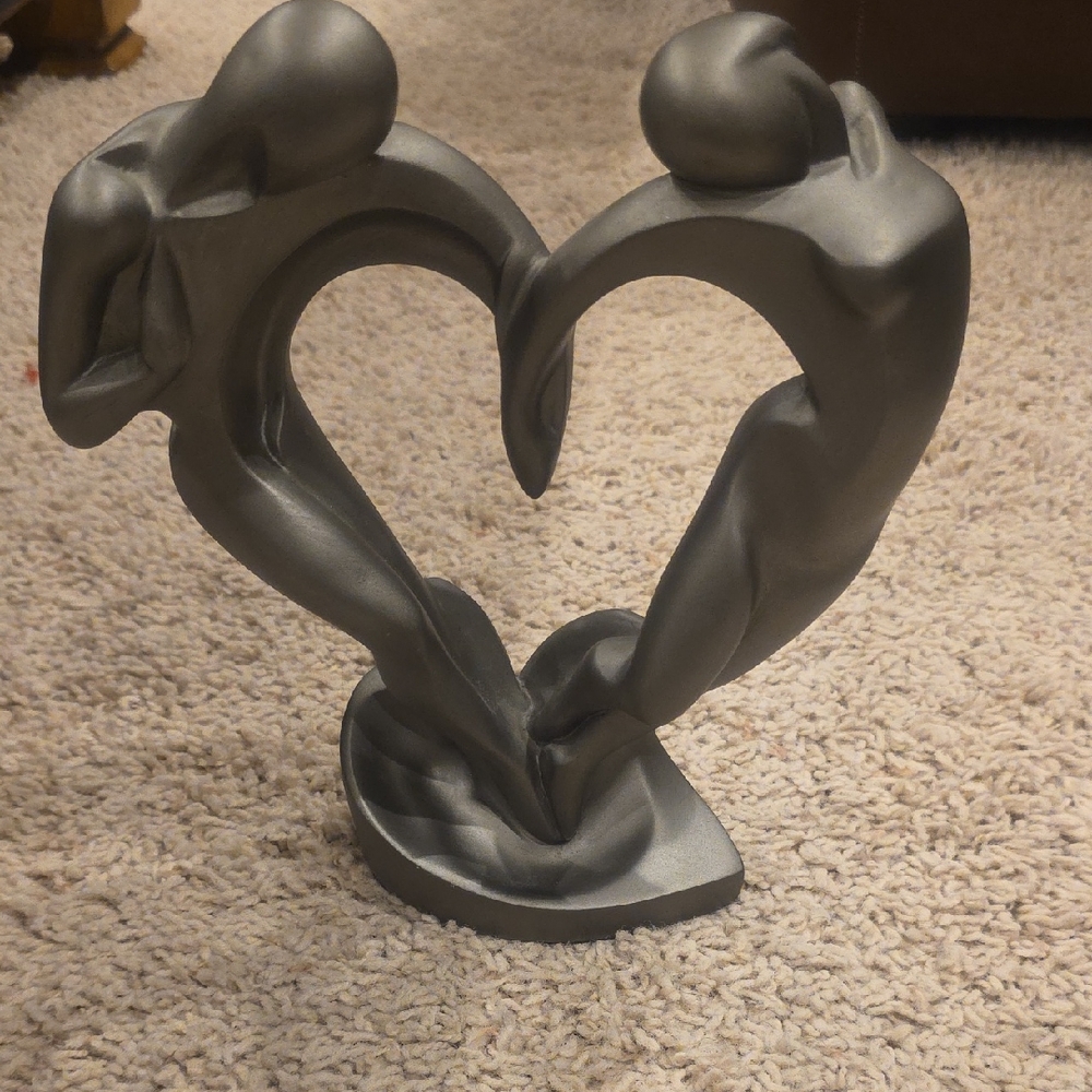 Vintage Soulmate Sculpture Austin Production by Alexsander Danel